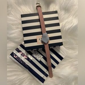 KEEP Collective reversible leather with grey stone charm